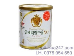 Sữa bột XO 4 - hộp 400g (dành cho trẻ từ 1 - 3 tuổi)