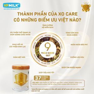 Sữa bột XO Care 800g