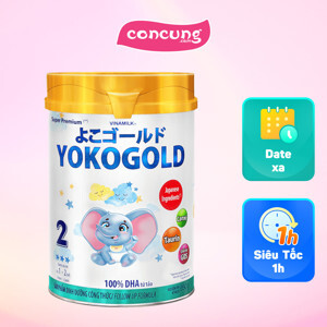 Sữa bột Yoko Gold số 2 850g dành cho trẻ từ 1 đến 2 tuổi