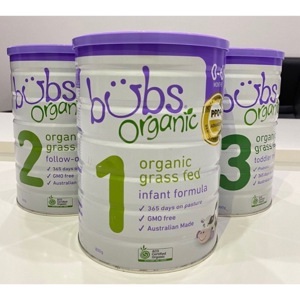 Sữa Bubs Organic Số 3 Úc 800g