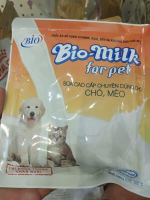 Sữa cho chó mèo Bio Milk 100g