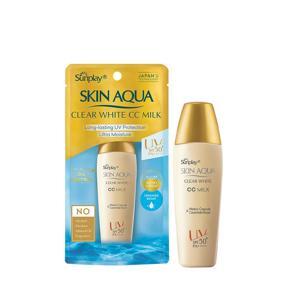 Sữa chống nắng dưỡng trắng Sunplay Skin Aqua Clear White 25g