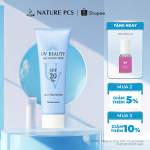 Sữa chống nắng mặt Naris - Sun Screen Milk SPF20 PA+