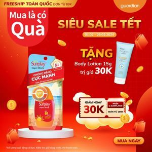 Sữa Chống Nắng Rohto Sunplay Super Block SPF 81PA+++ 30g