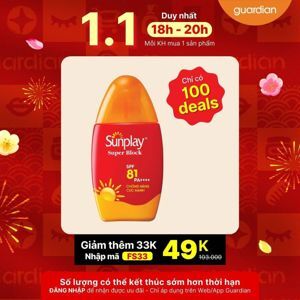 Sữa Chống Nắng Rohto Sunplay Super Block SPF 81PA+++ 30g