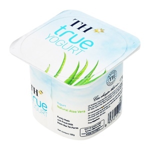 Sữa chua ăn TH True Milk nha đam 100g (Lốc 4)