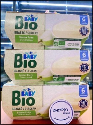 Sữa chua Baby Bio chuối 6m+ (4 x 100