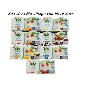 Sữa chua Bio Village Bebe (100gx4)