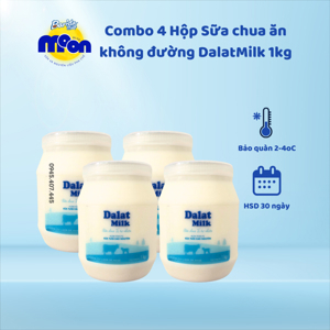 Sữa chua Dalat milk không đường - 1kg