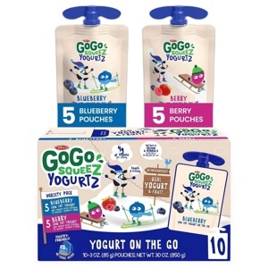 Sữa chua GoGo Canada 90g x 4 túi (6m+)