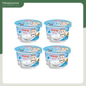 Sữa chua nguyên chất Meiji 90g x 4 hộp