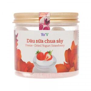 Sữa chua sấy vị dâu Yo'V hũ 60g