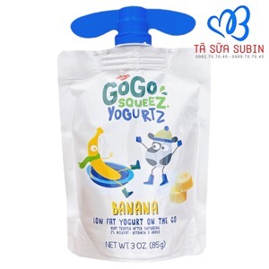 Sữa chua túi Gogo Squeez 85gr từ 6 tháng