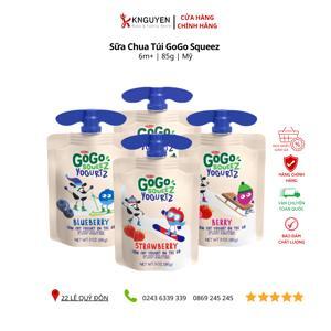 Sữa chua túi Gogo Squeez 85gr từ 6 tháng