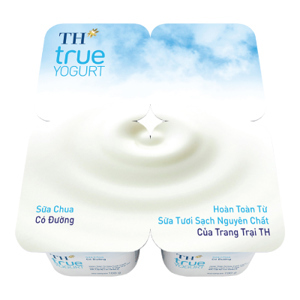 Sữa chua uống có đường TH True Yogurt 180ml