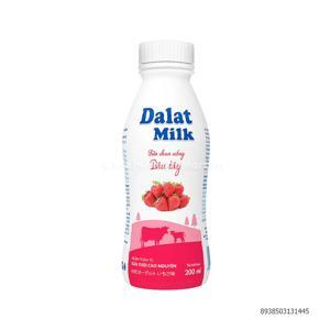 Sữa chua uống Dalat milk dâu tây - 200ml