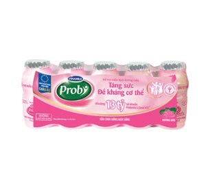 Sữa chua uống men sống Probi Vinamilk lốc 5 chai x 65ml