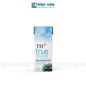 Sữa chua uống TH True Milk hương việt quất 180ml