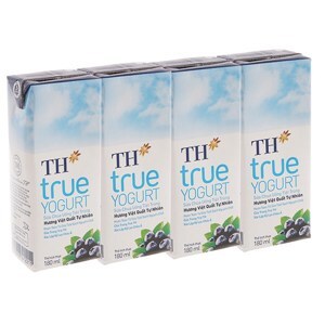 Sữa chua uống TH True Yogurt 180ml - Vỉ 4 hộp