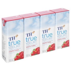 Sữa chua uống TH True Yogurt 180ml - Vỉ 4 hộp