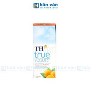 Sữa chua uống tiệt trùng hương cam TH chai 180ml