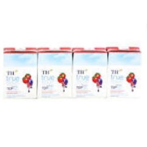 Sữa chua uống tiệt trùng TH Topkid dâu 110ml Lốc 4