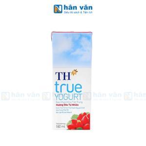 Sữa chua uống vị dâu TH True Yogurt 180ml