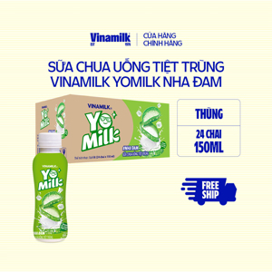 Sữa chua uống Vinamilk - Thùng 24 chai 150ml