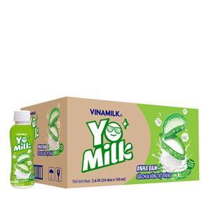 Sữa chua uống Vinamilk - Thùng 24 chai 150ml