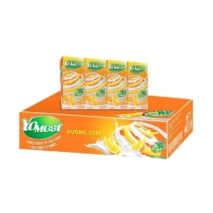 Sữa chua uống Yomost cam 170ml - thùng 48 hộp
