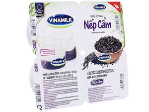 Sữa chua Vinamilk nếp cẩm 100g