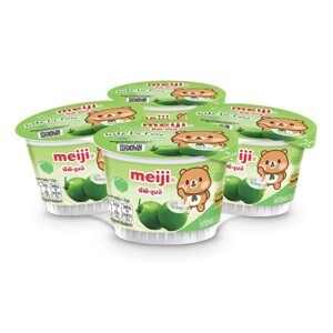 Sữa chua với thạch dừa hiệu Meiji 90g x 4 hộp