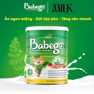 Sữa chùm ngây Babego trên 3 tuổi - 400g