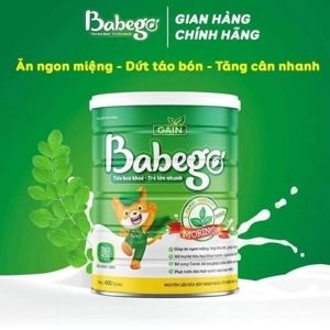 Sữa chùm ngây Babego trên 3 tuổi - 800g