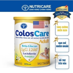 Sữa Coloscare Adult IgG 1200+ - 400g