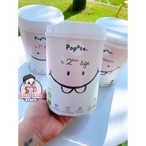 Sữa công thức hữu cơ Popote của Pháp số 2 cho bé 6-12 tháng tuổi (800gr)