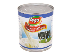 Sữa đặc có đường Vega lon 390g