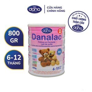 Sữa Danalac Follow-on Formula số 2 800g (6 - 12 tháng)