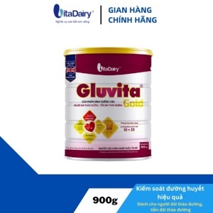 Sữa dành cho người tiểu đường Gluvita Gold - 900g