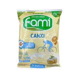 Sữa đậu nành Fami canxi bịch 200ml