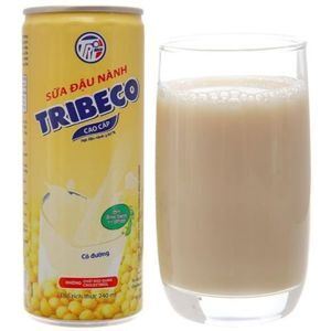 Sữa đậu nành Tribeco Trisoy lon 240ml