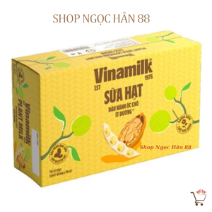 Sữa đậu nành Vinamilk hạt óc chó - Thùng 48 hộp 180ml