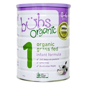 Sữa dê Bubs Số 1 Organic - 800g