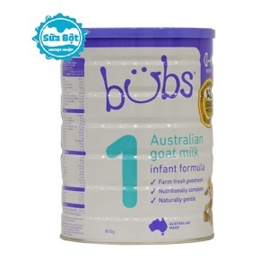 Sữa dê Bubs Úc số 1 800g (0 - 6 tháng)