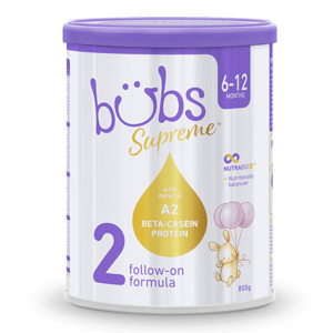 Sữa dê Bubs Úc số 2 800g (6 - 12 tháng)