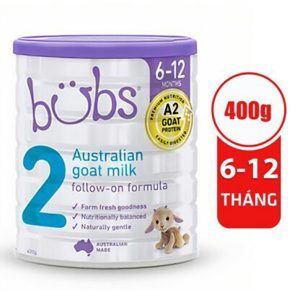 Sữa dê Bubs Úc số 2 800g (6 - 12 tháng)