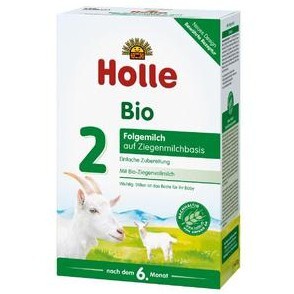 Sữa dê công thức hữu cơ Holle 2 (400g)