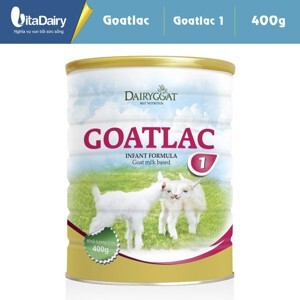 Sữa dê Goatlac 1 - hộp 400g (dành cho trẻ từ 0-6 tháng tuổi)