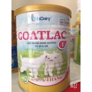 Sữa dê Goatlac 1 - hộp 400g (dành cho trẻ từ 0-6 tháng tuổi)
