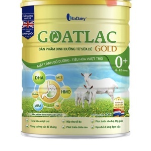 Sữa Dê Goatlac 2 800g (trẻ từ 6 – 12 tháng)